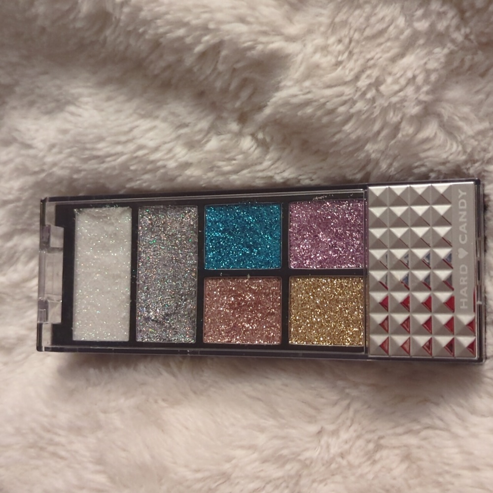 Hard ❤️ Candy glitteratzi glitter gel palette in call me sparkles.